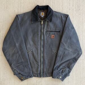 Carhartt gray Detroit work wear jacket